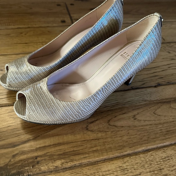 Stuart Weitzman toeless heels - Picture 3 of 7